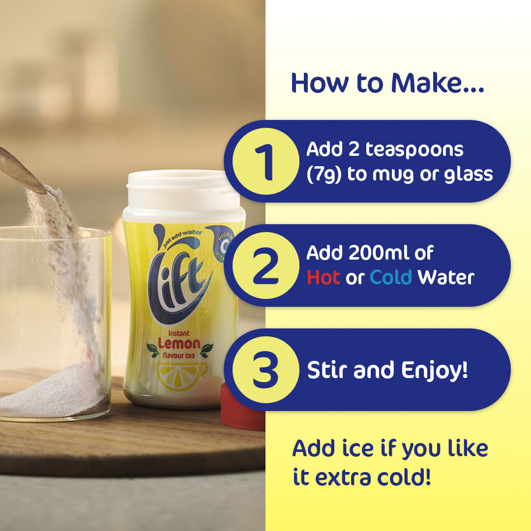Lift Instant Lemon Flavour Tea